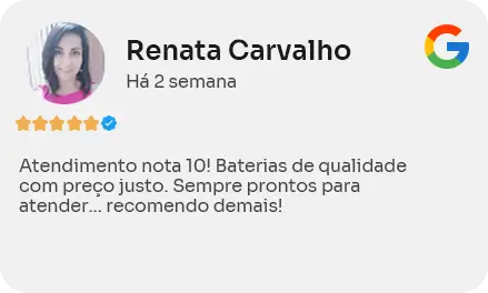 OM Baterias São Carlos 18 Depoimento cliente